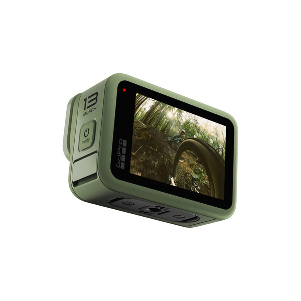 GoPro HERO13 Black in Forest Green (Limited Edition Color) - Waterproof Action Camera with 5.3K60 Video, 27MP Photo + Compatability with HB-Series Lenses
