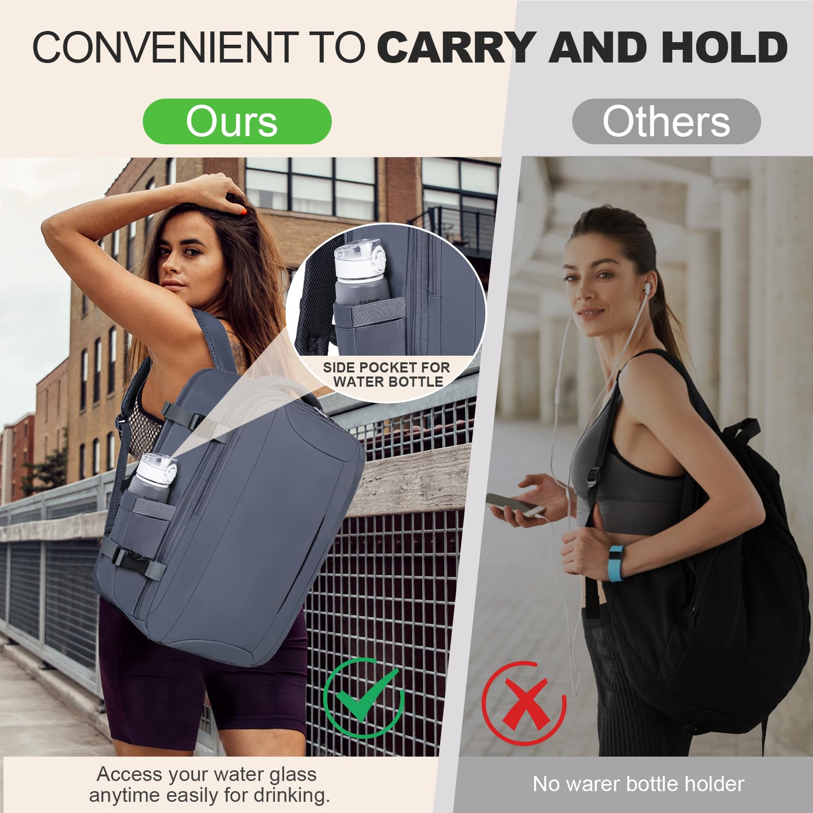 for Easyjet Cabin Bag 45x36x20, Travel Backpack with TSA Approved Clear Bag, Carry-ons Cabin Backpack for Travelling Underseat Cabin Bag Laptop Backpacks Luggage Set