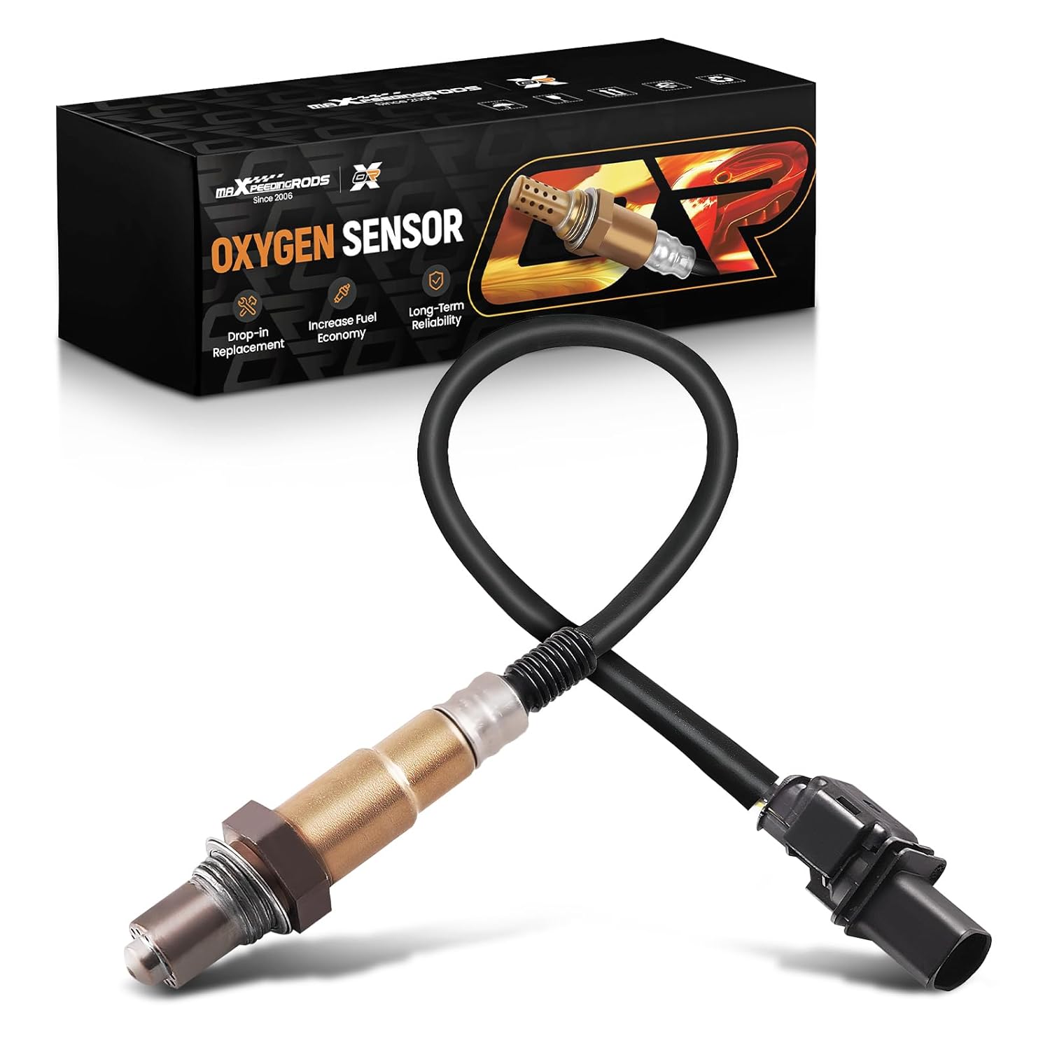 maXpeedingrods Oxygen O2 Sensor Air Fuel Ratio 234-5107 Upstream for Volkswagen CC EOS Golf GTI Jetta Passat, for Audi A3 TT Quattro, for Porsche 911