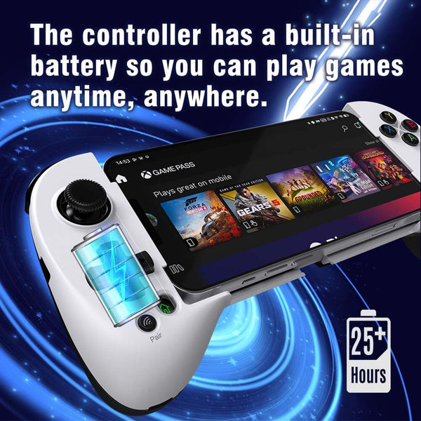ShanWan Mobile Gaming Controller for Android/iOS, Phone controller for iPhone15, Bluetooth connection, PS Remote Gaming Xbox Cloud Steam Link GeForce NOW MFi Apple Arcade Gaming