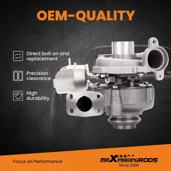 maXpeedingrods GT1544V Turbocharger 753420-5005S for Citroen C3 C4 C5 for Ford C-MAX/Focus TDCi 1.6L D DV6TED4 2003-