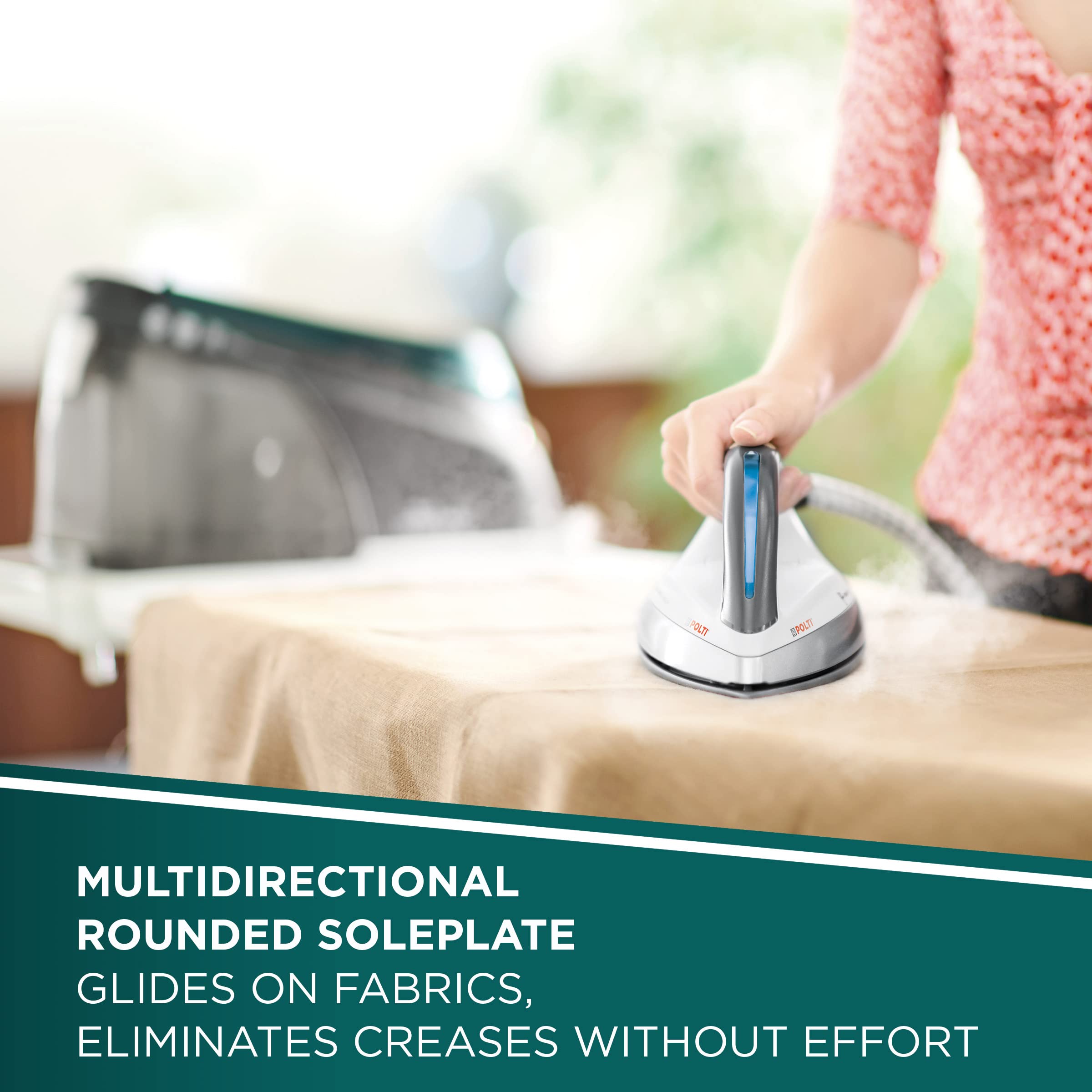 Polti La Vaporella XT90C Steam Generator Iron with Boiler, 7 Bar, 1.4 L Tank, Eco Function, Steam Pulse 450g