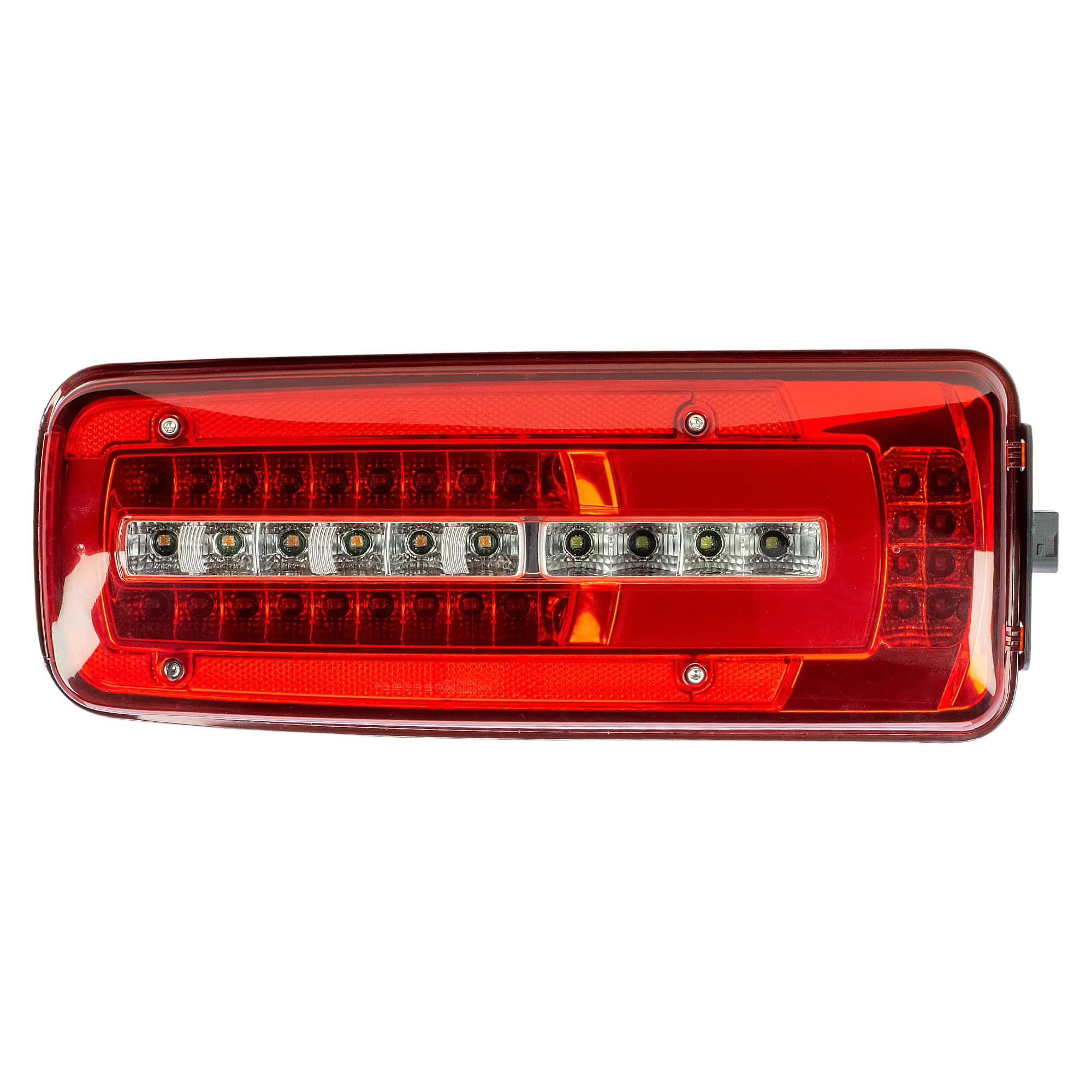 Driver Right Side Full LED Tail Light Rear Lamp 24V with Reverse Buzzer Alarm for DAF Truck XF CF LF XG XD