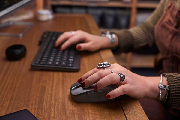 HP 460 Multi-Device Bluetooth Keyboard | Compatible with Chrome, PC or Mac | Bluetooth | Connect up to 3 Devices | Quick Switch Button | 12 Programmable Shortcut Keys | Up to 24 Months Battery | Black