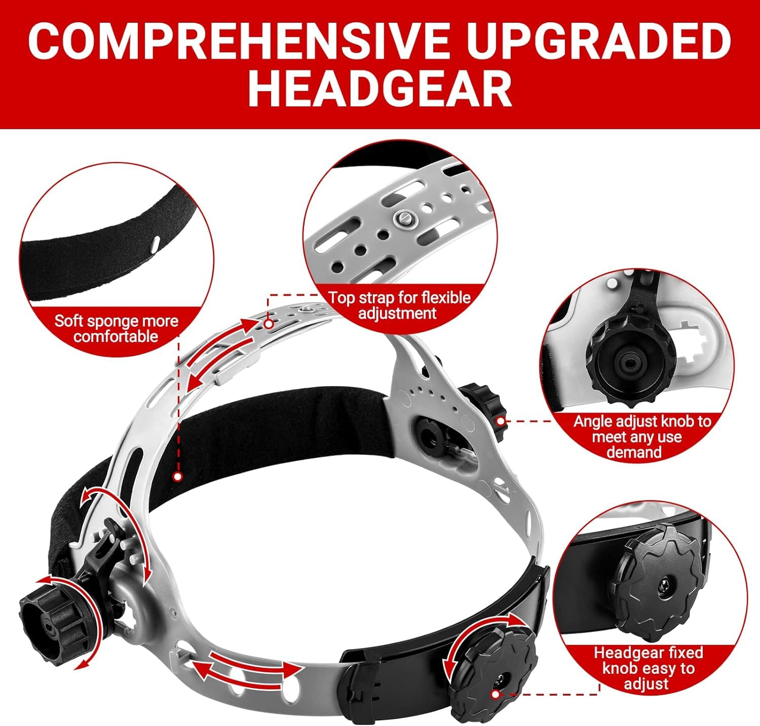 DEKO Welding Helmet Auto Darkening: True Color Solar Powered Auto Darkening Welding Helmets Welder Mask Hood (Skull Design)