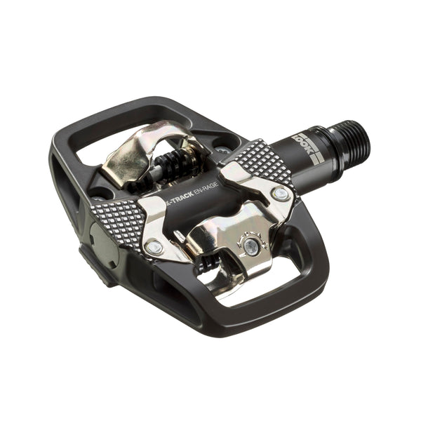 LOOK Cycle - X-TRACK En-Rage MTB Pedals - Standard SPD Mechanism Compatible - Forged Aluminum Body - Large Contact Surfaces - Strong and Light Bike
