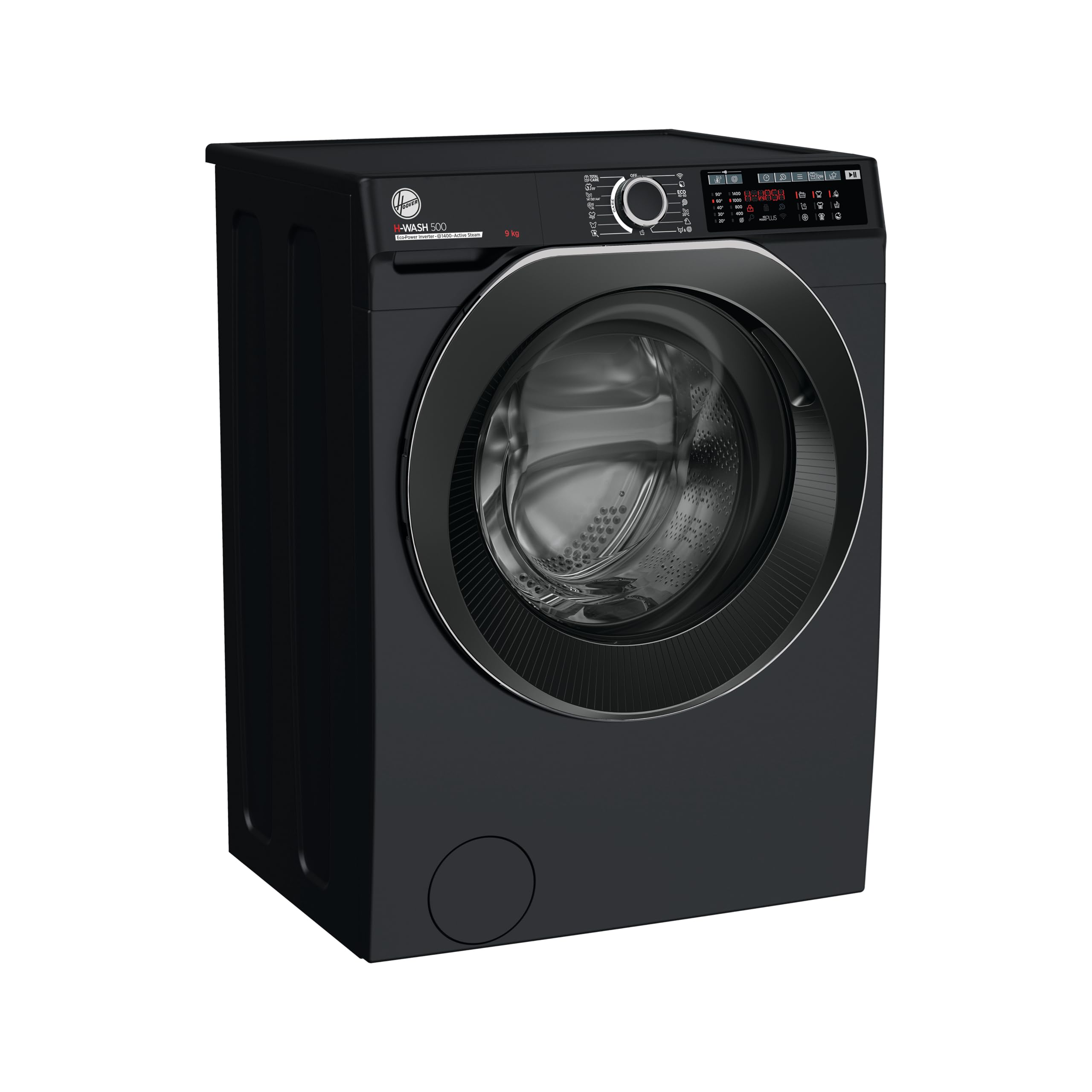 Hoover H-WASH 500 10kg Freestanding Washing Machine, 1400 RPM, A Rated, ECO‑Power Inverter Motor, hOn App, 60 Programmes, Care Dose, Power Care System, White, 60x59x85 cm ‑ HW 410AMC/1-80
