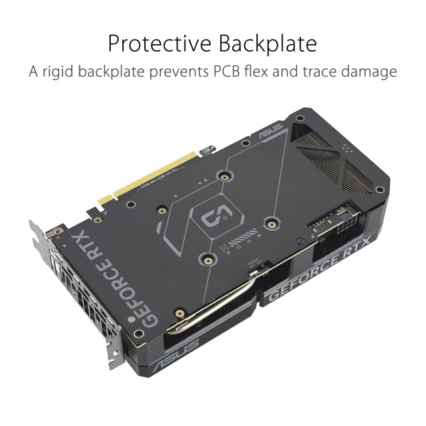 ASUS GeForce RTX 3050 6G DUAL OC Gaming Graphics Card - 1537MHz Boost Clock, GDDR6, PCIe Gen 4, DLSS 2, 3 x DP v1.4a, 1 x HDMI 2.1 (Supports 4K)