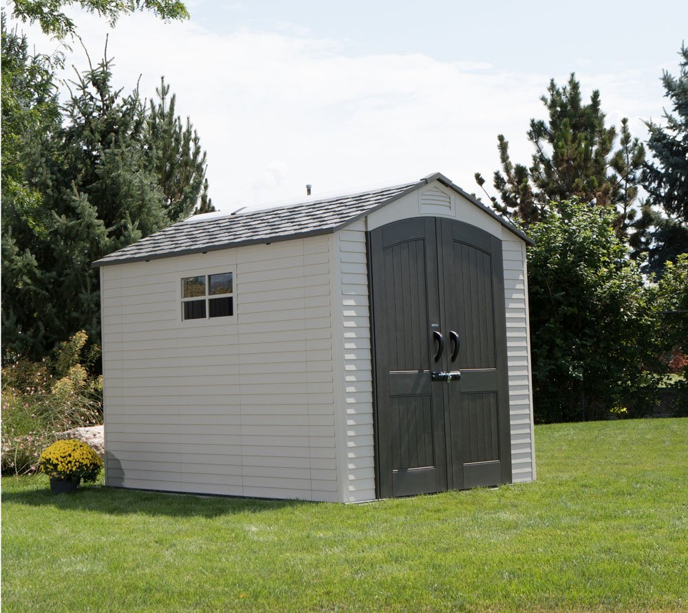 Lifetime 60282 Outdoor Storage Shed, 7 x 12 ft.