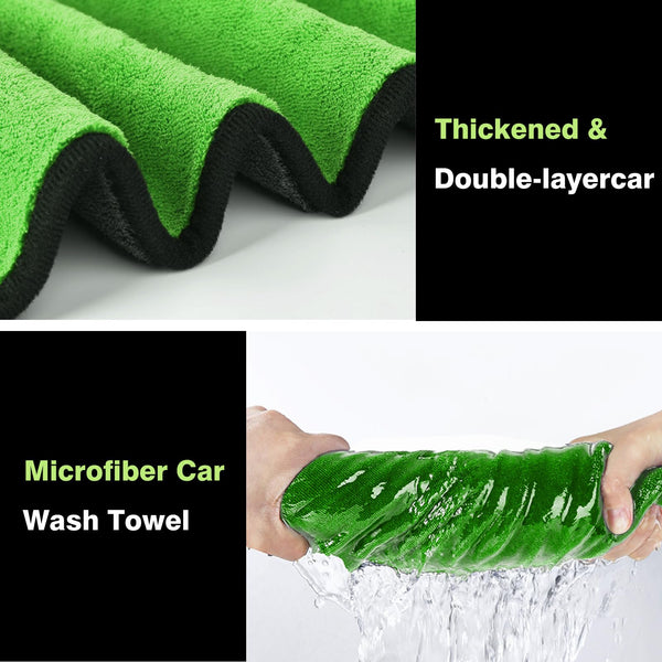 YeewayVeh Car Wash Brush, 43" Extendable Car Wash Brush Mop with Long Handle, 15 Degree Curved Soft Car Cleaning Brush kit with Extra Microfiber Brush Head for Truck SUV Cleaning, Orange