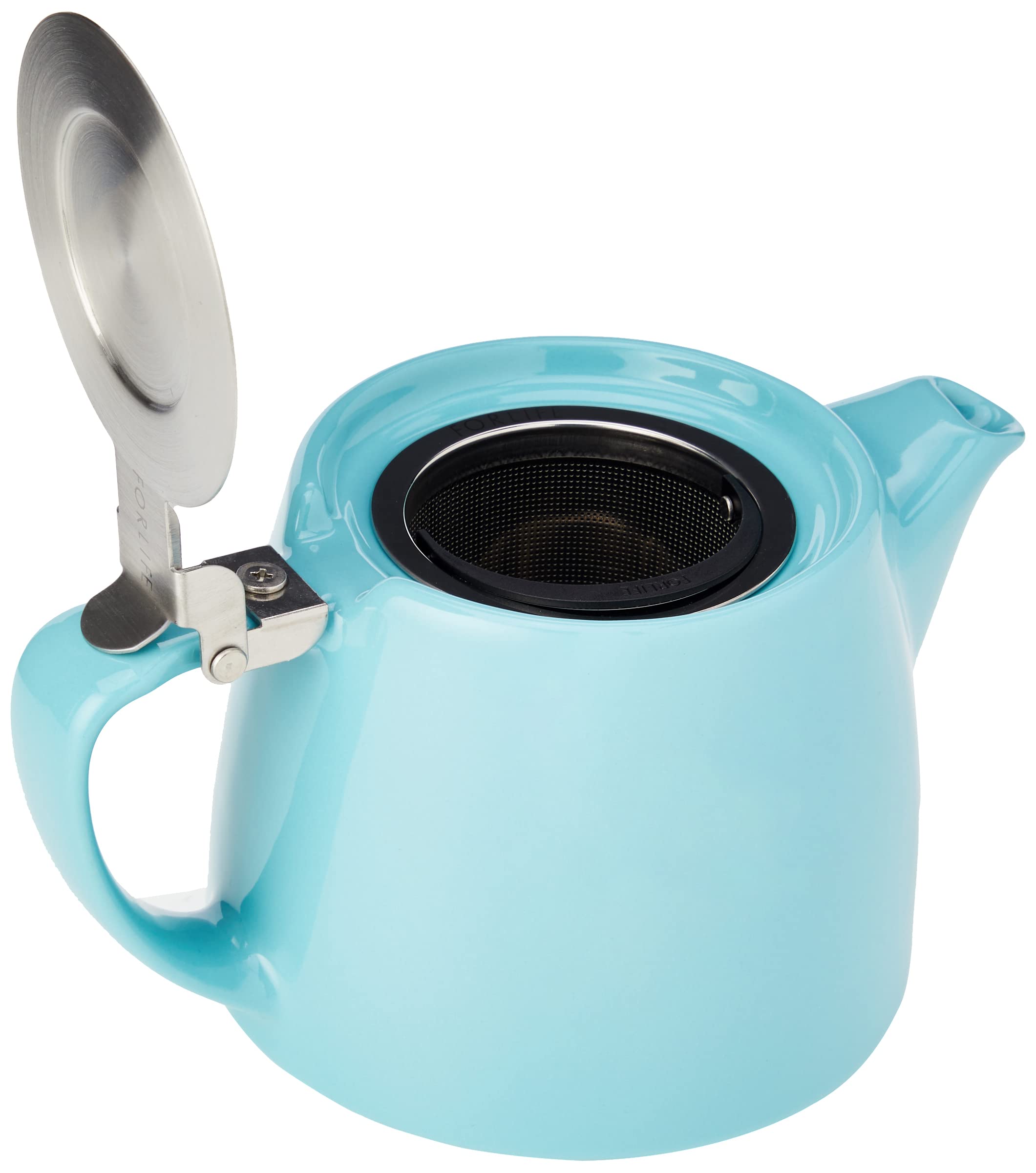 Forlife Stump Teapot 530 mL, Turquoise