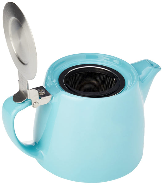 Forlife Stump Teapot 530 mL, Turquoise