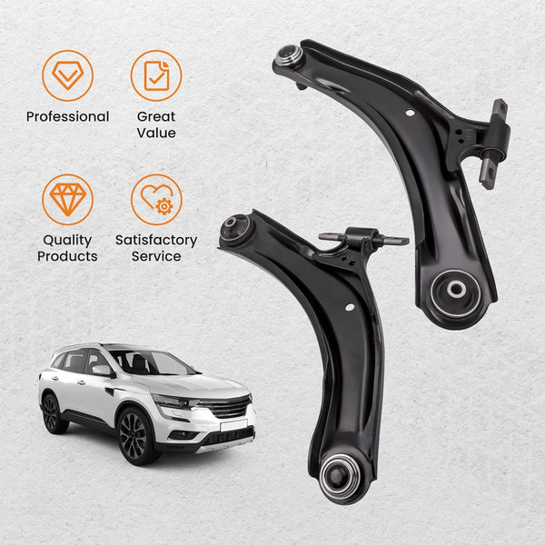 maXpeedingrods Front 2 Pair Lower Wishbone Arms B/joints & Links Kit for NISSAN Qashqai 2007-2013