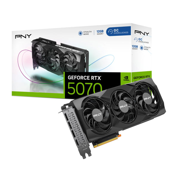PNY GEFORCE RTX™ 5060 Ti 8GB ARGB Overclocked Triple Fan DLSS 4