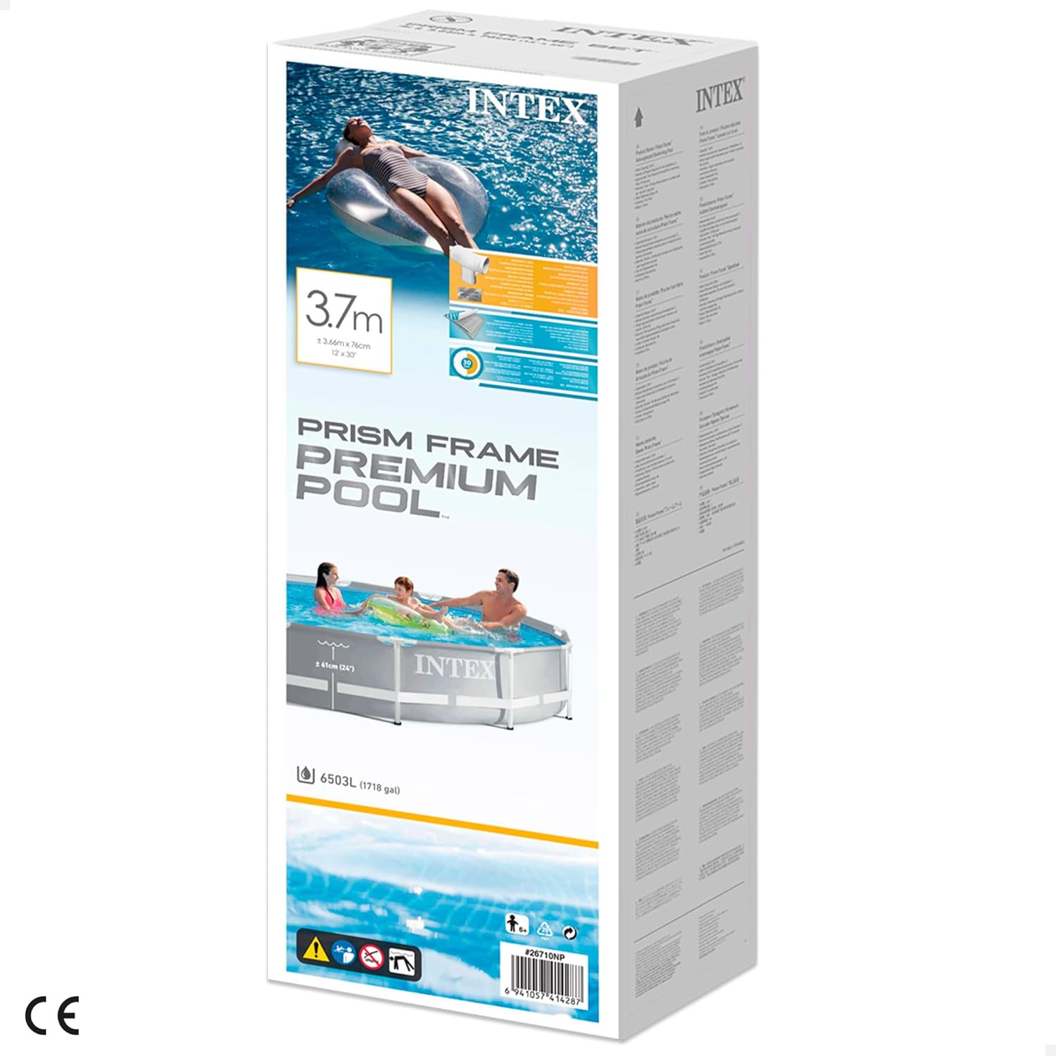 Intex 12Ft X 30In Prism Frame Pool