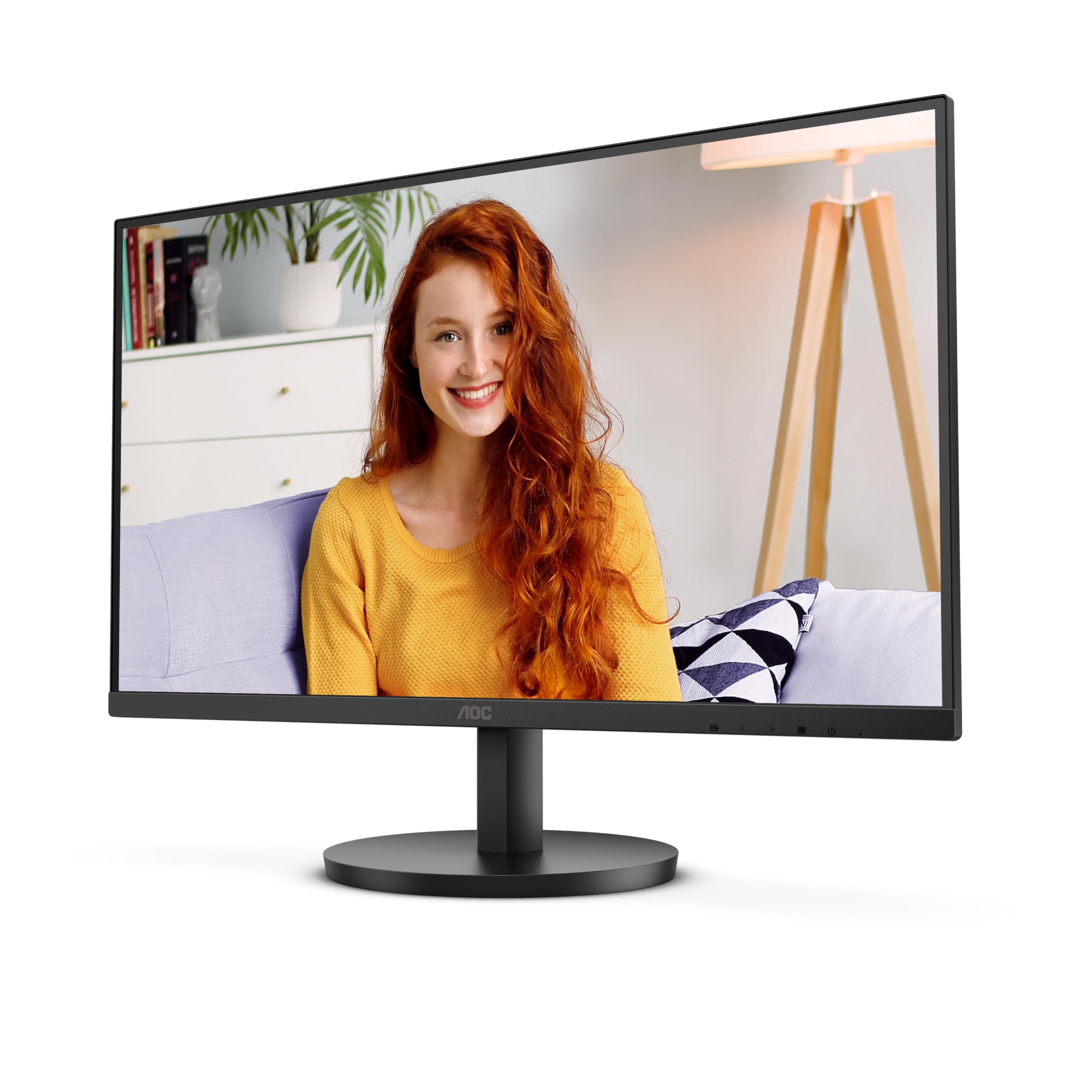 AOC 27B3CA2 - 27 Inch FHD Monitor, 100Hz, IPS, Speakers, USB-C Connectivity, FlickerFree, Adaptive Sync, LowBlue (1920 x 1080, 250 cd/m2, HDMI 1.4 / USB-C 65W Power delivery)