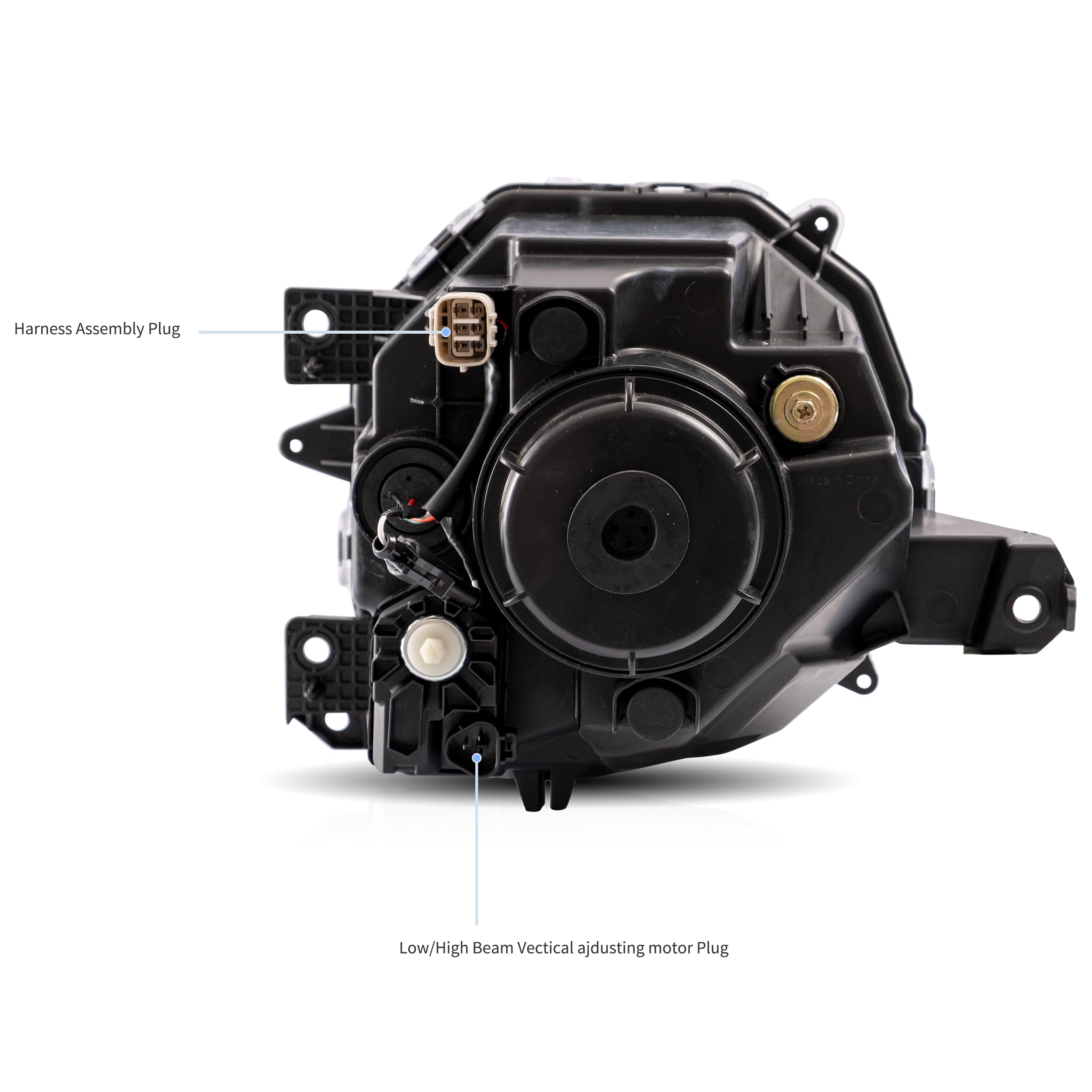 VLAND Headlights for Suzuki Jimny Sierra JB64W JB74W 2018-2021 with Welcome Blue Light