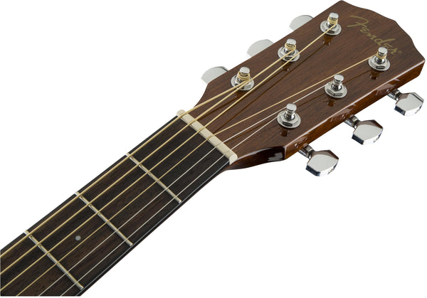Fender CD-60 Dreadnought V3 DS Acoustic Guitar in Black with Walnut Fretboard, Great for Beginners, Comes with Free Virtual Lessons