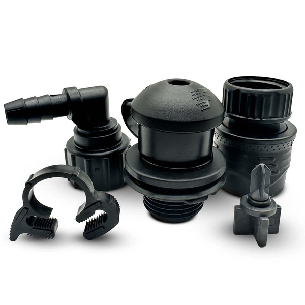 Flush-M Outboard Quick Connect Flush Kit for Mercury - Compatible with Verado, Pro XS, FourStroke, SeaPro 75HP - 500HP & V10 Models - UV Stable &