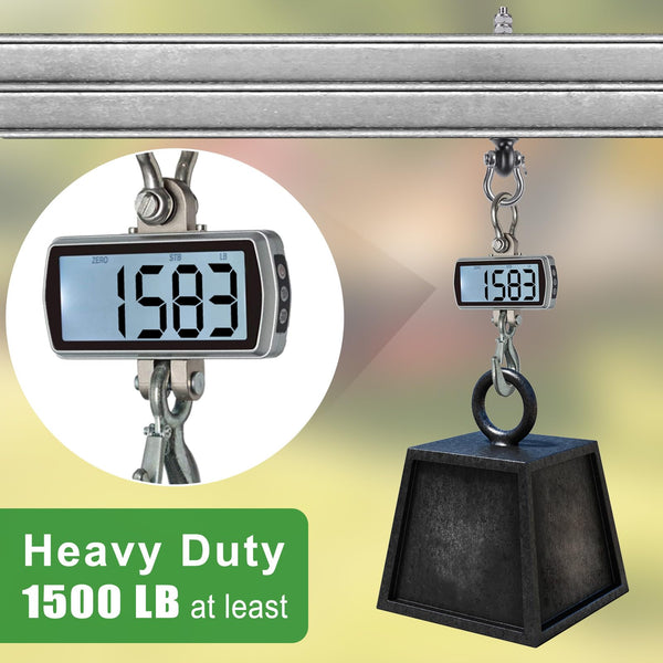 Dolibest 6pcs Swing Hanger, Heavy Duty Hammock Hook M8 Hanging Chair Screw Eye Bolt 195mm Swivel Ceiling Beam Mounting Bracket for Yoga Rope/Aerial