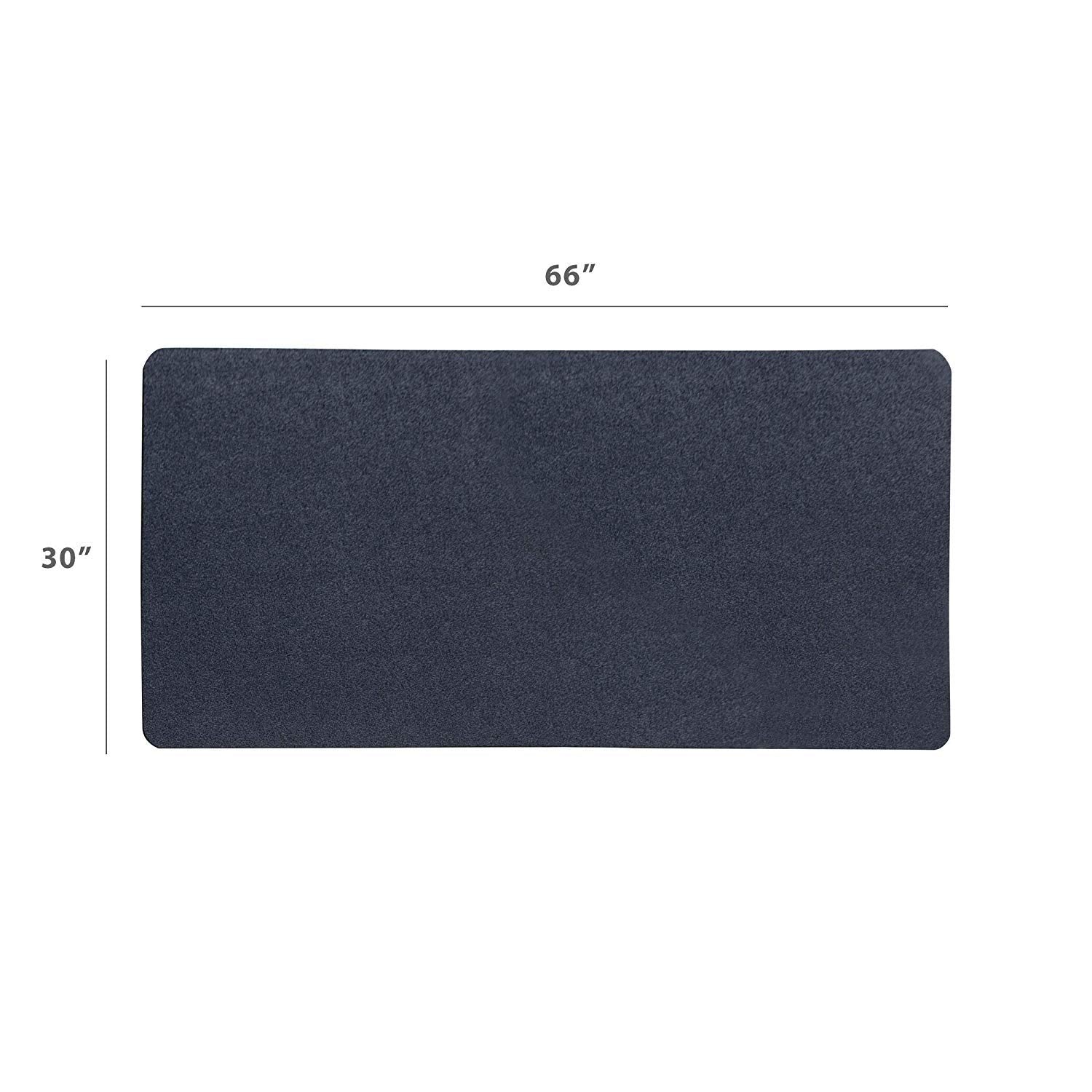 MOTIONTEX Exercise Equipment Mat for Under Treadmill, Rowing Machine, Elliptical Machine, Fitness Equipment, Home Gym Floor Protection, 30" x 66",