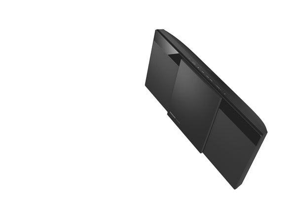 Panasonic SC-HC200EB-K Modern HiFi System with FM Radio, 20W Speaker and CD Player, Bluetooth, USB playback, Black