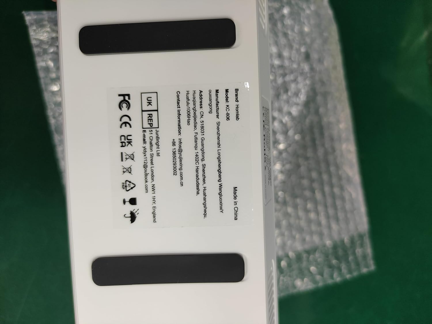 CD Player Portable with Speakers - Homlab Blutooth Desktop CD Players for Home with Dust Cover, FM Radio, Anti-skip Protection, Music Player Home Audio Boombox with LCD Display, Remote, Aux Input