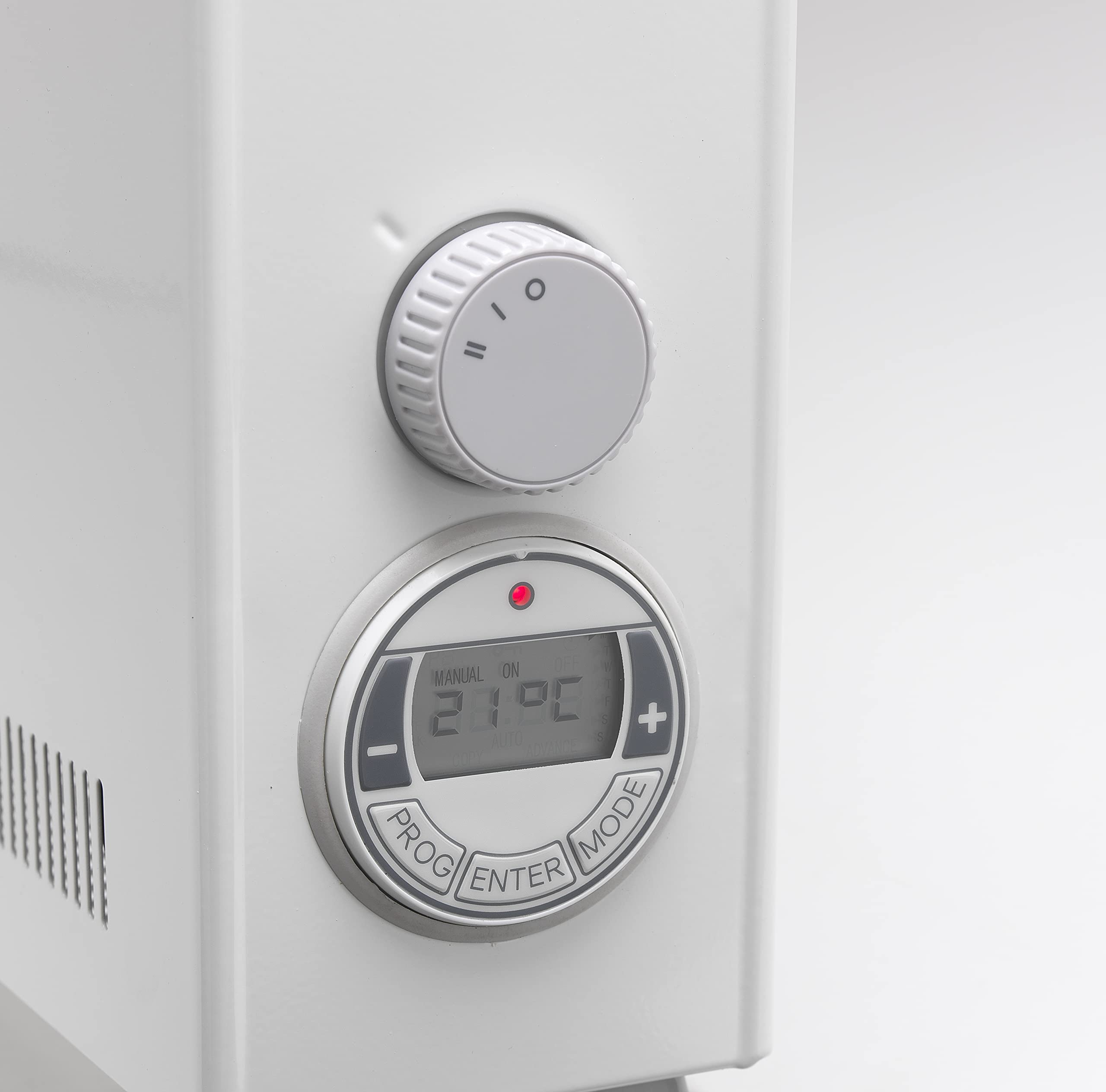 Dimplex ML2TSTIE7 2kW Convector Heater, Electric Freestanding & Wall Mountable Plug In Electric Heater, with Thermostat, Electronic Timer, Portable or