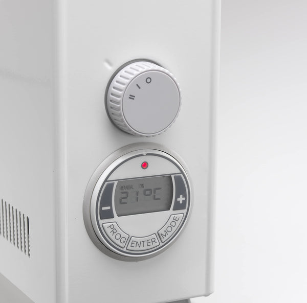 Dimplex ML2TSTIE7 2kW Convector Heater, Electric Freestanding & Wall Mountable Plug In Electric Heater, with Thermostat, Electronic Timer, Portable or