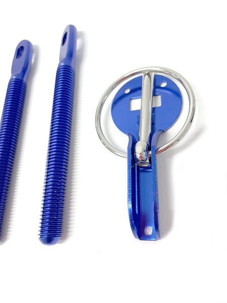 OCC MOTORSPORT BLACK KIT CLOSURE OF BONNET WITH SPRING