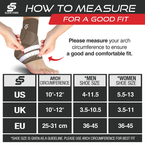 Sleeve Stars Ankle Brace for Sprained Ankle, Plantar Fasciitis Relief Ankle Support for Women & Men, Ankle Compression Sleeve w/Strap, Achilles Tendonitis Brace, Foot Brace Wrap (Single/Hot Pink)