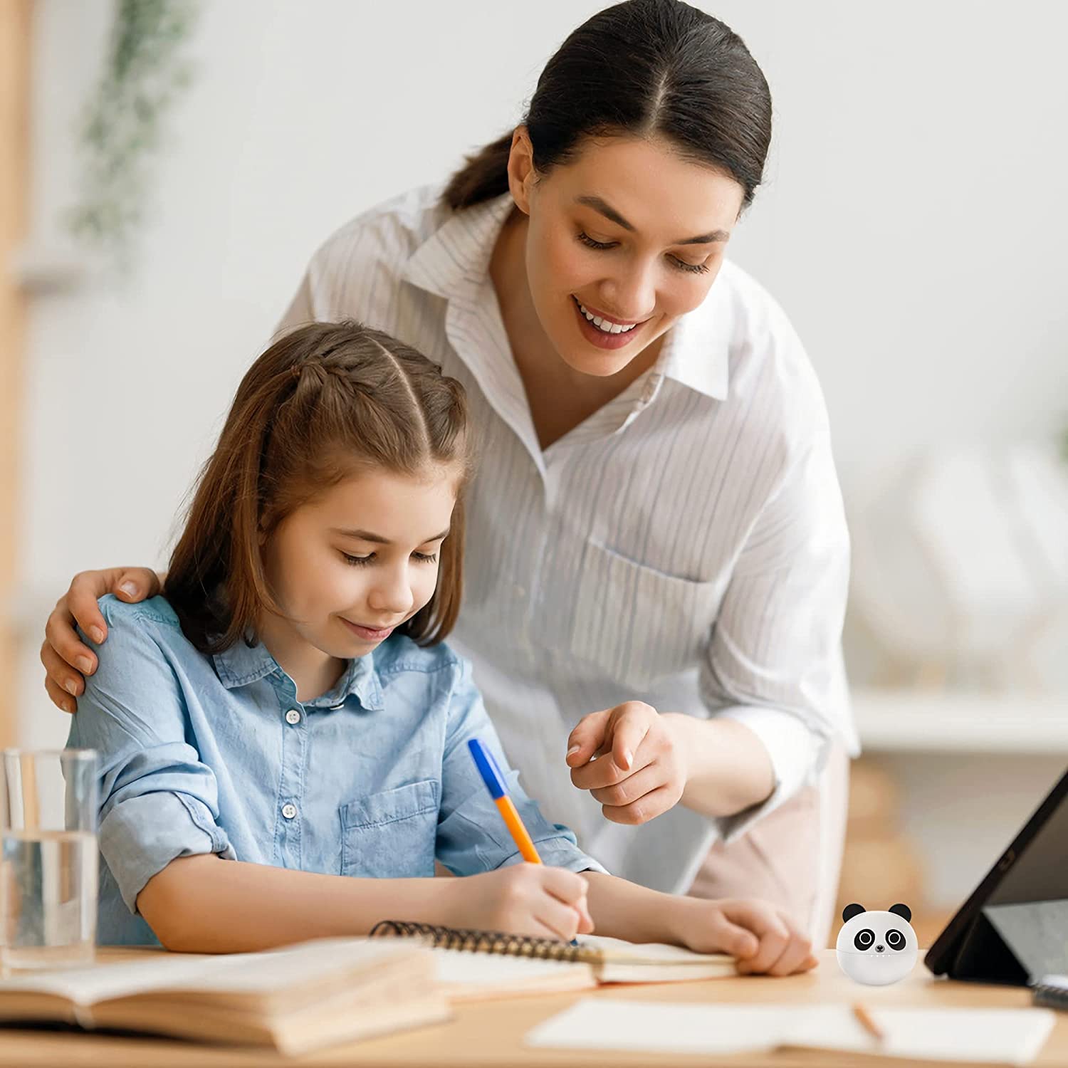 Earbuds for Kids Cute Design in-Ear Wireless Earphones for Kids Boys Adult Bluetooth 5.3 Waterproof Sport Stereo Headphones with Mic for Phone