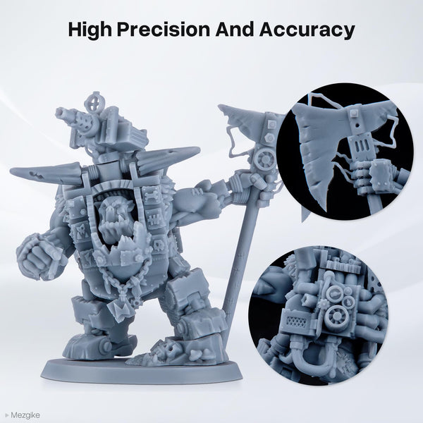 ELEGOO 8K 3D Printer Resin, Standard Photopolymer Resin 405nm UV-Curing Resin, Best for 8K/9K/12K/14K/16K LCD 3D Printer Space Grey 1000G