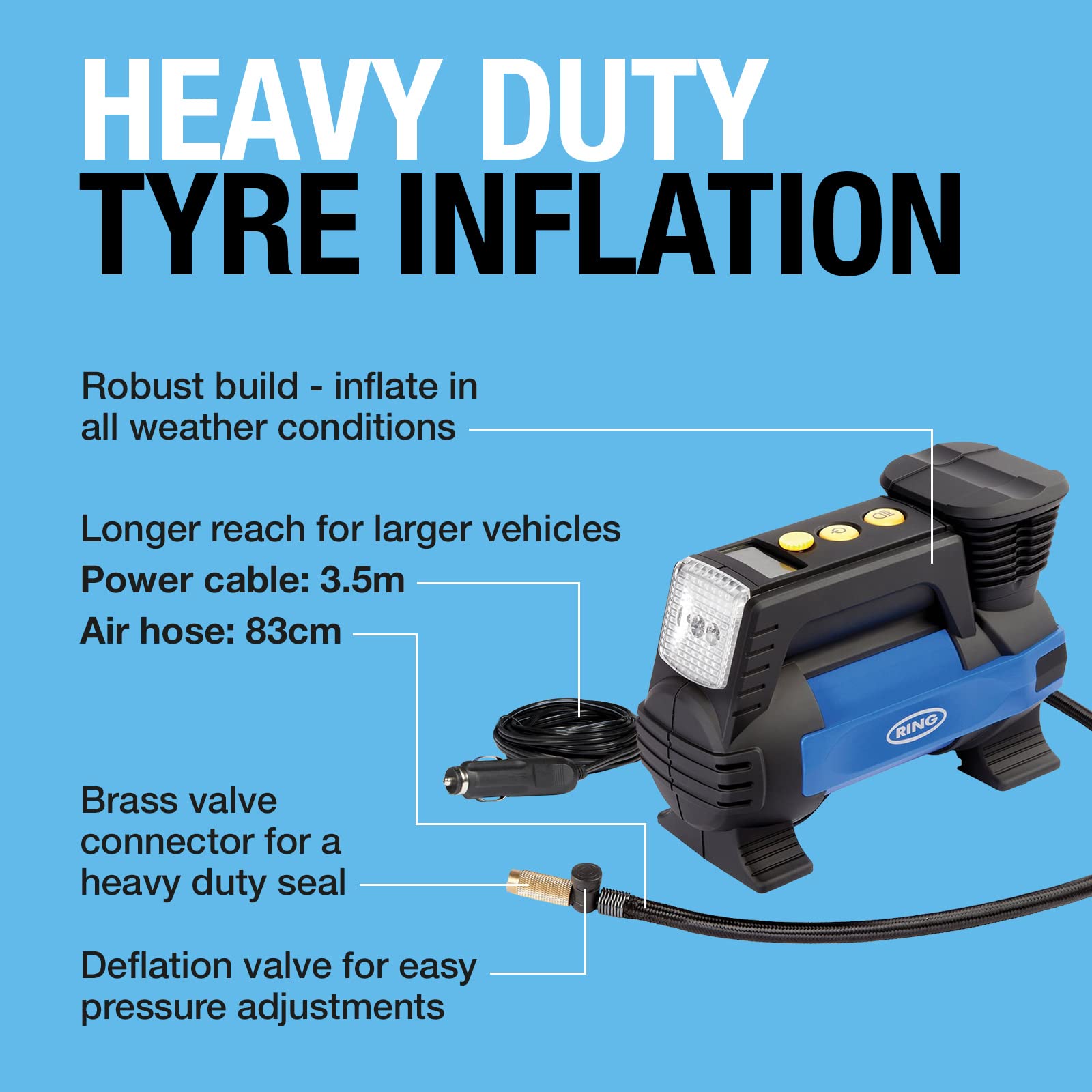 Ring Automotive Tyre Inflator Collection
