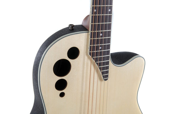 Applause E Akustikgitarre Elite AE44 Mis Cutaway black satin AE44-5S Mid