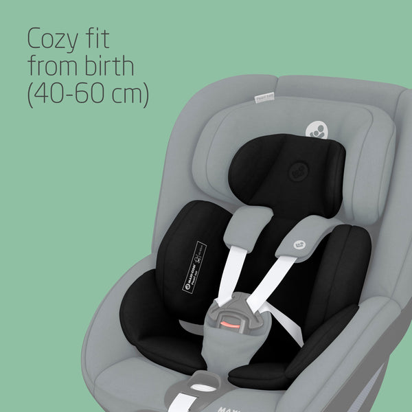 Maxi-Cosi FamilyFix 360 i-Size Base, Rotating Car Seat System, 360 Swivel ISOFIX Base, 0-4 Years (40-105 cm), One-Hand FlexiSpin Rotation, TravelSafe Rotation Control, Click & Go, Black