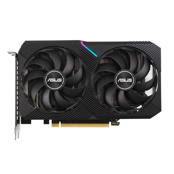 ASUS GeForce RTX 3050 6G DUAL OC Gaming Graphics Card - 1537MHz Boost Clock, GDDR6, PCIe Gen 4, DLSS 2, 3 x DP v1.4a, 1 x HDMI 2.1 (Supports 4K)