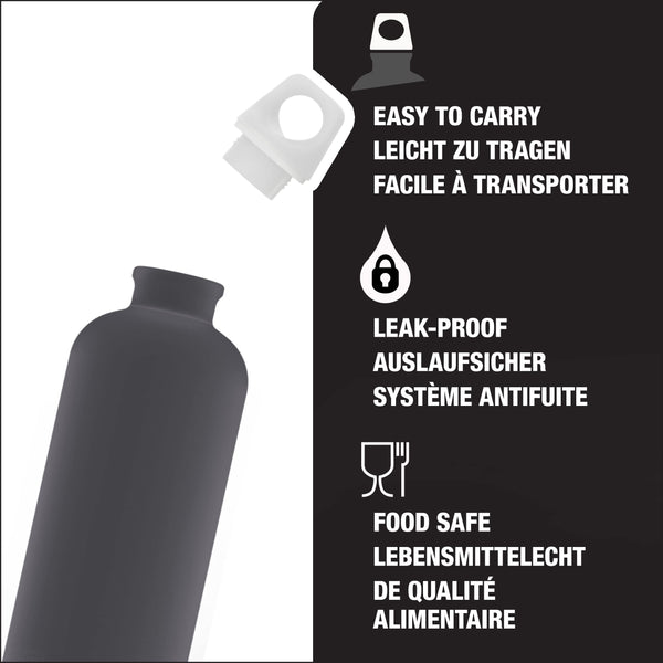 Sigg - Aluminum Water Bottle - Traveller - Climate Neutral Certified - Suitable For Carbonated Beverages - Leakproof & Lightweight - BPA Free - 0.6L / 1L/ 1.5L