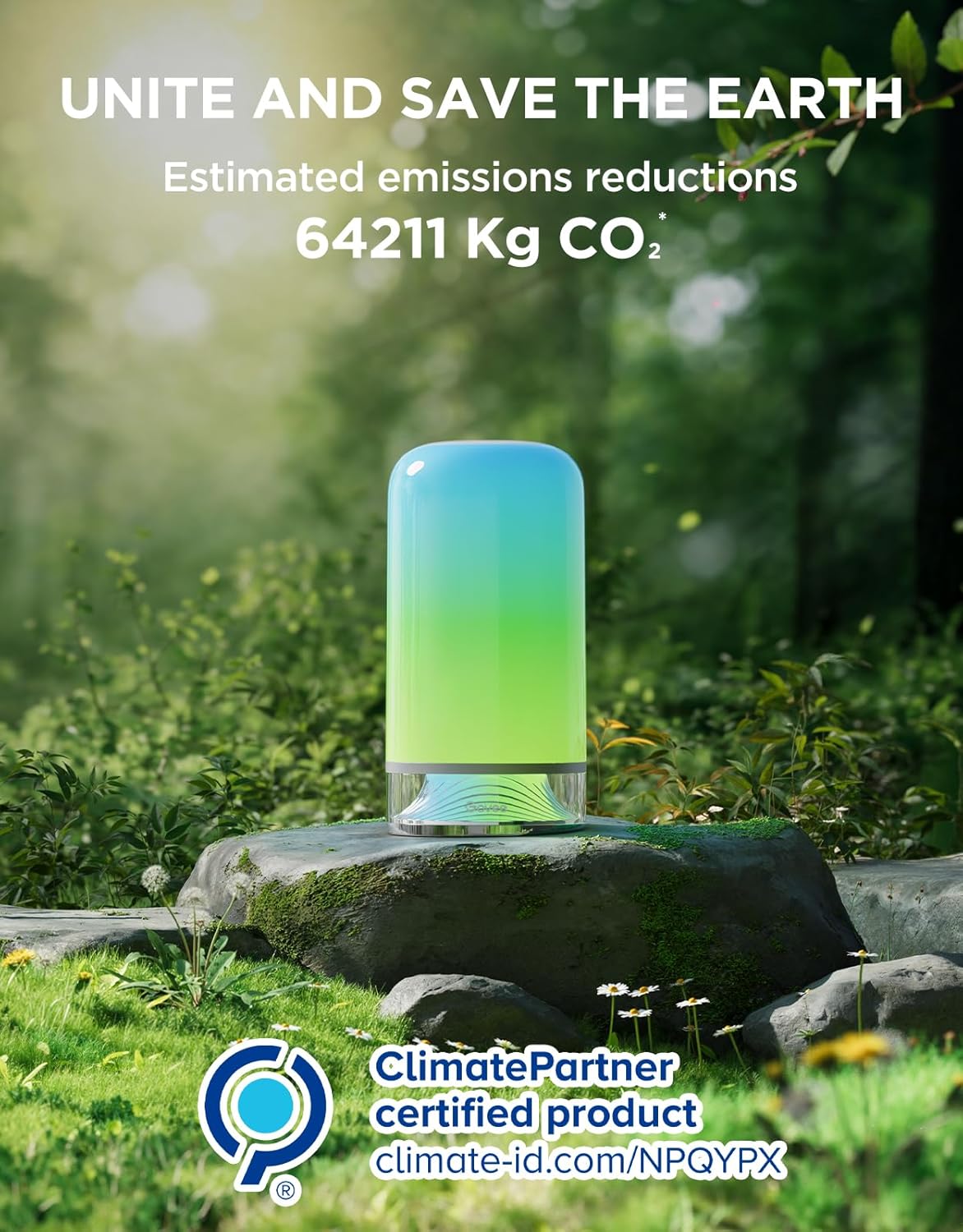 Govee Bedside Touch Table Lamp, Night Light Kids LED RGBICWW Works with Matter and Alexa, Music Sync, 64 Scene Modes, Timer, 2700-6500K Night Lamp for Bedroom, Kids, Living Room Decor(Corded Electric)