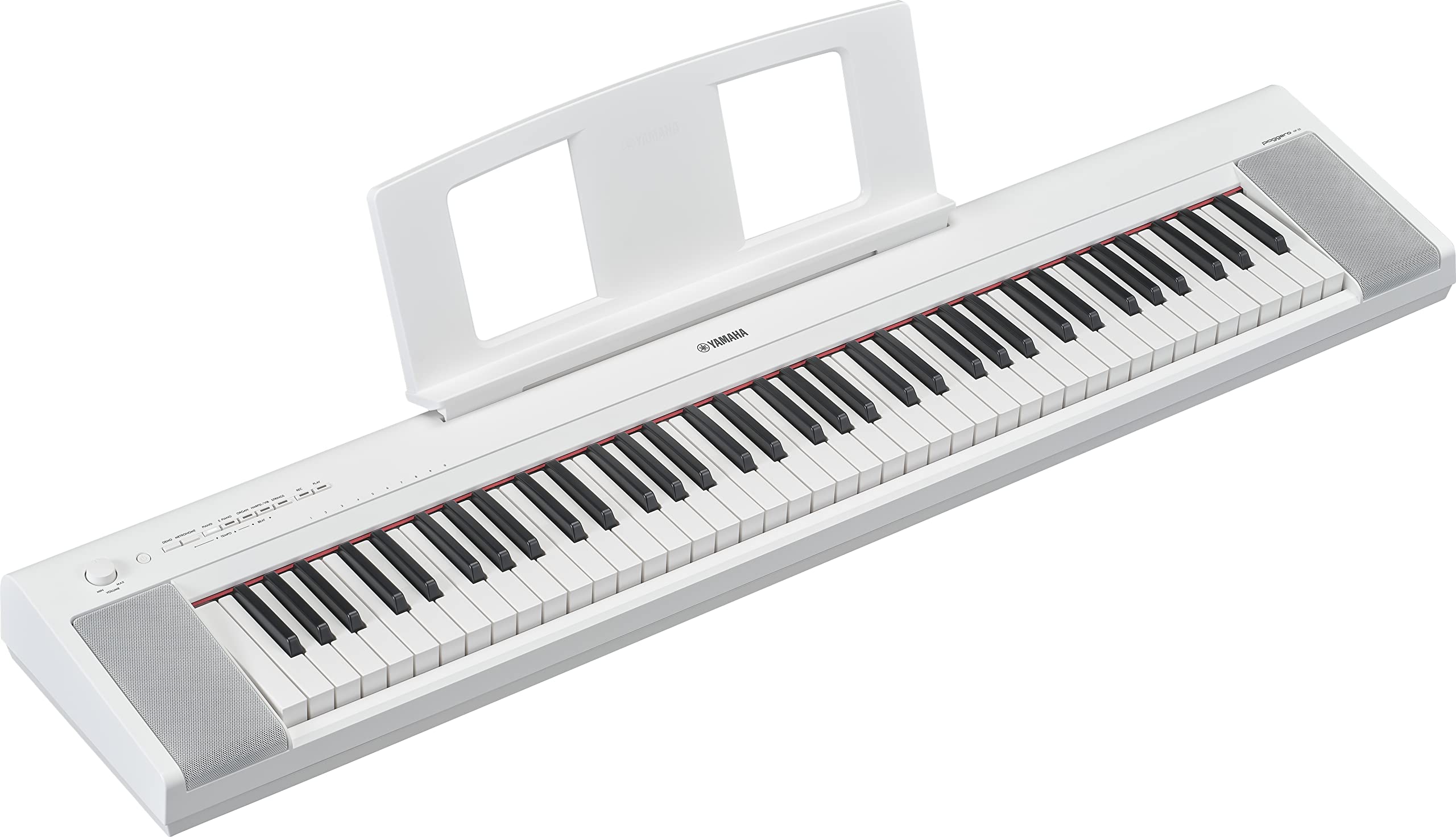 Yamaha NP-15 Piaggero Digital Keyboard with 61 Touch Sensitive Keys and 15 Instrumental Voices, Lightweight and Portable