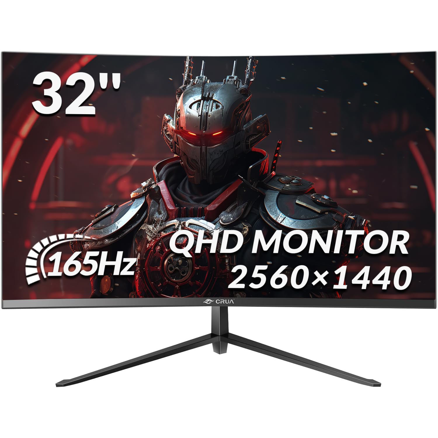CRUA 30Inch Ultrawide Curved Monitor, 21:9 WFHD(2560x1080P) VA Computer Monitor, 99% sRGB 100HZ 1500R PC Monitors Support FreeSync, Wall-Mounted, with HDMI/DP Display Port-Black