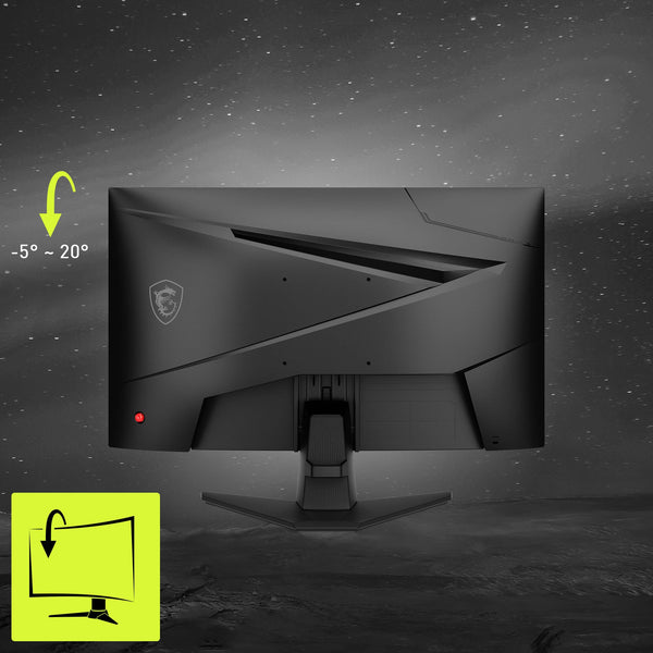 MSI G274F 27 Inch FHD Gaming Monitor - 1920 x 1080 Rapid IPS Panel, 180 Hz / 1ms, 134% sRGB Colour Gamut / G-SYNC Compatible- DP 1.2a, HDMI2.0 CEC