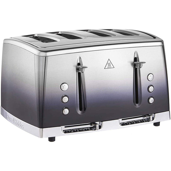 Russell Hobbs 4 Slice Eclipse Toaster with faster toasting technology (Independent slots, Lift & look, 6 Browning levels, Frozen/Cancel/Reheat with