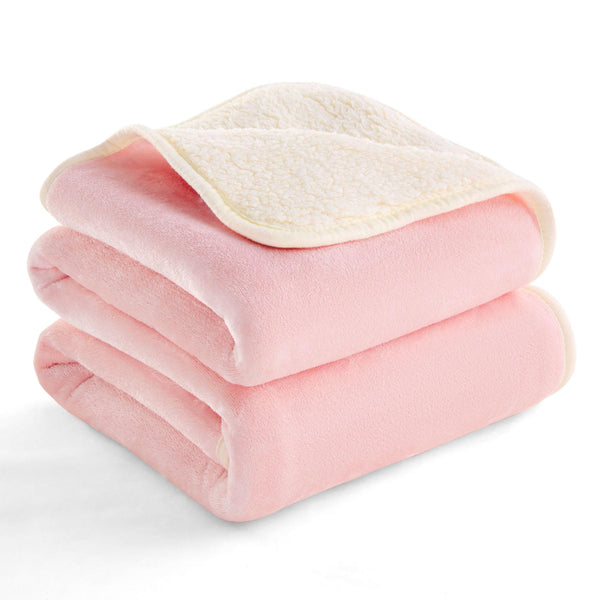 Lesure Waterproof Fleece Blanket Washable - 152x203cm Ultra Soft Grey Dog Blanket Over Sofa Bed Garden, Twin/Double Throw with Soft Plush, Fit All Season