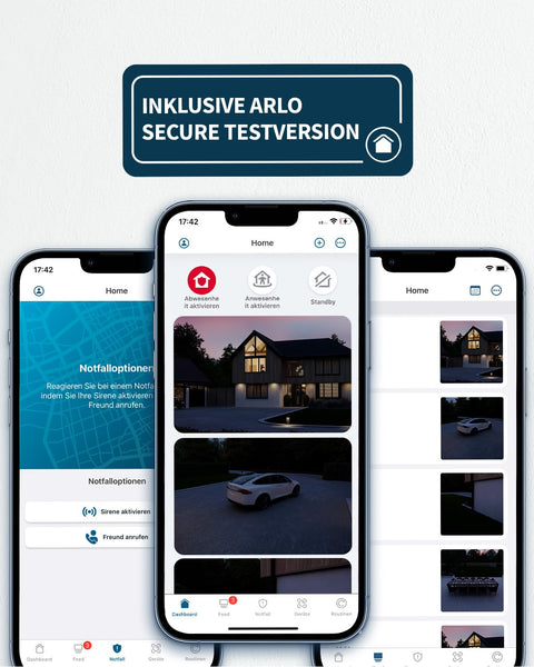 Arlo Ultra 2 Security Camera Outdoor, 4K UHD, Wireless CCTV, 6-Month Battery, Colour Night Vision, Weatherproof, Bright Spotlight, 2-Way Audio, 2 Cam Kit, Arlo Secure Trial Included, Black