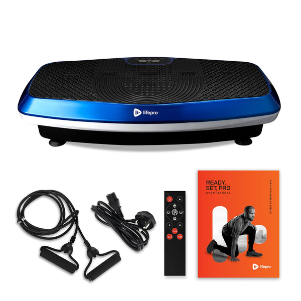 LifePro Hovert 3D Vibration Plate Machine, Dual Motor Oscillation, Lateral and 3D Motion Vibration Platform Machine, Full Body Workout Equipment for Home Exercise and Fitness Training