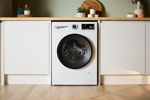 Bosch WGG24400GB Series 6, Free-Standing Washing Machine, Front Loader, A Rated, 1400 rpm, Iron Assist, Speed Programme, 9 kg, White