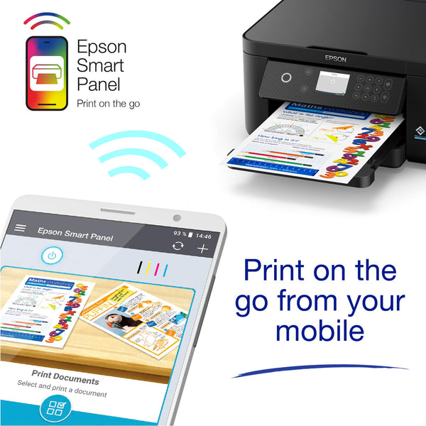 Epson Expression Home XP-4205 3-in-1 Ink Multifunction Printer, Scanner, Copier, WiFi, 1440dpi, Duplex, 2.4 Inch Display, DIN A4, incl. 3 Months Readyprint Flex Trial