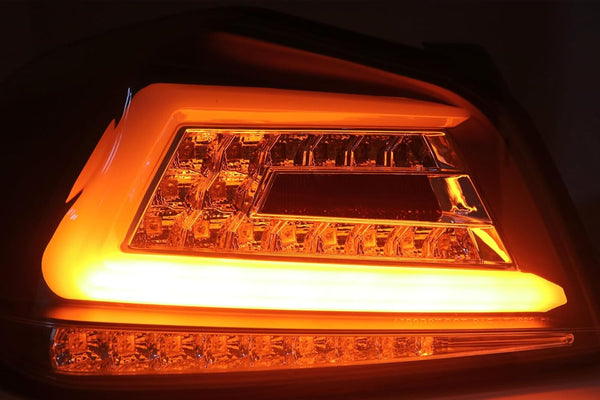 GAZOZ PERFORMANCE JDM LED TAIL LIGHTS With Sequential Indicator R+L For 2015-2021 SUBARU WRX STI