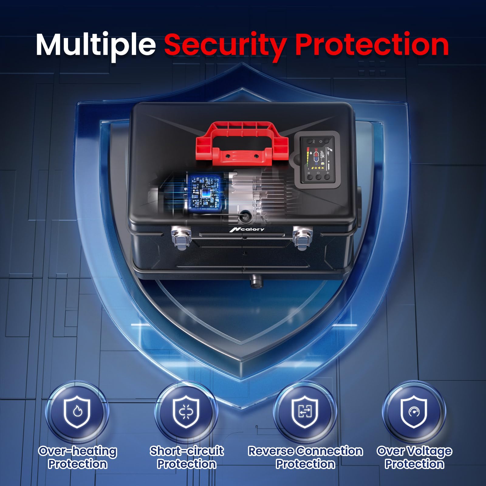 8KW Diesel Heater, 5L Toolbox Compact 2S Portable Diesel Air Heater 110V/12/24V All in One Fast Heating with App Control, Altitude Mode and no tick for RV Garage Camper 2025 Upgraded